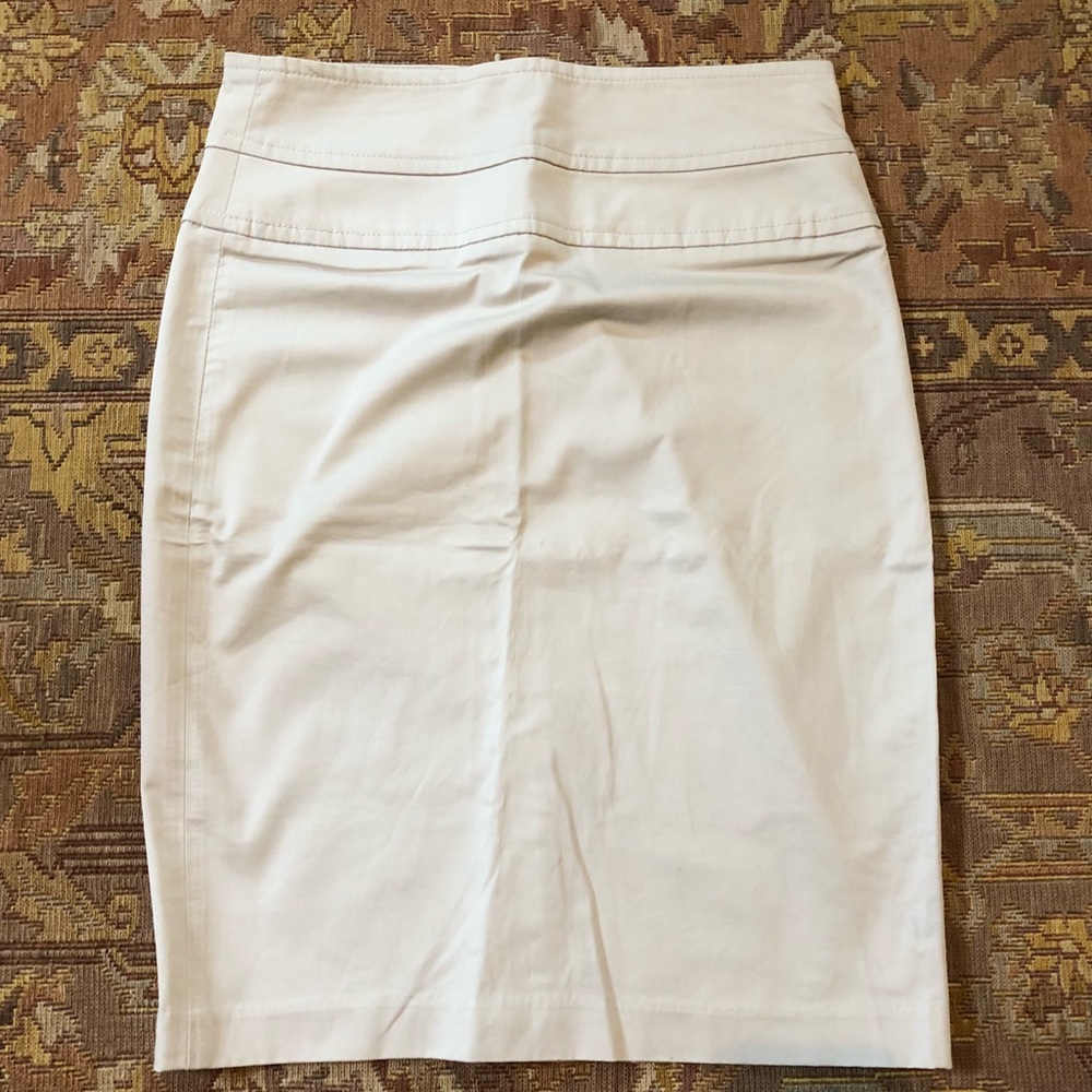 Kenar mid length tan skirt